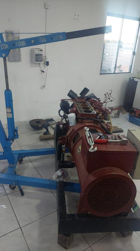 Conserto de geradores a diesel